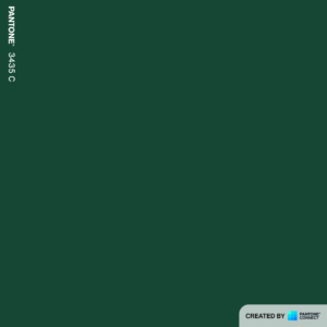 1mm, 2mm Dark Green 3435c