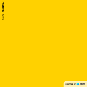 1mm, 2mm Canary Yellow 109c